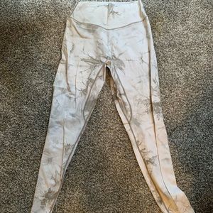 Balance Athletica high waisted leggings. Size Large.